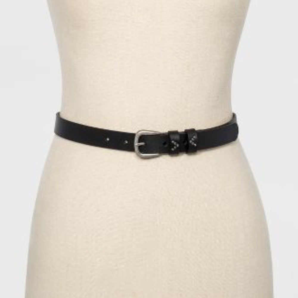 Women's Double Loop With Rivet Belt - Picture 2 of 2